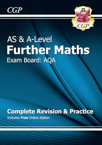 AS & A-Level Further Maths for AQA: Complete Revision & Practice with Online Edition (CGP A-Level Further Maths) von Coordination Group Publications Ltd (CGP)